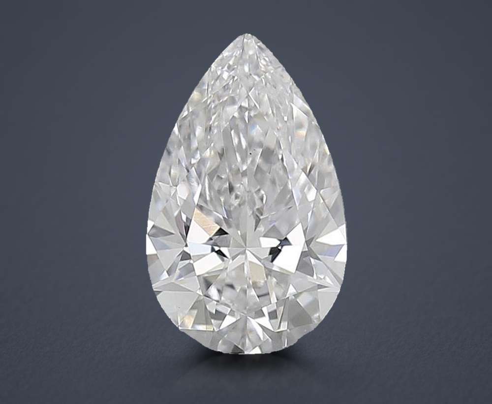 0.60 Carat Pear Lab Diamond