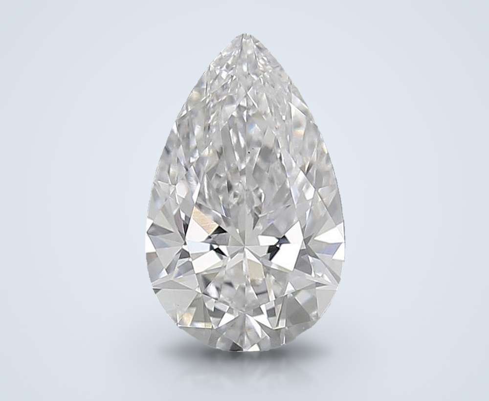 0.60 Carat Pear Lab Diamond