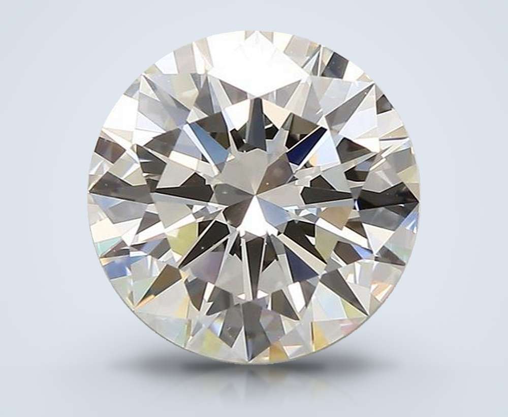 3.46 Carat Round Natural Diamond