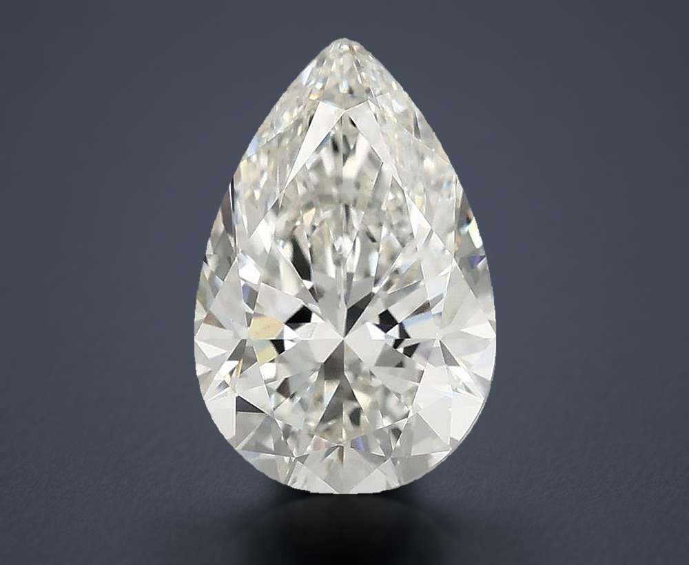3.00 Carat Pear Lab Diamond