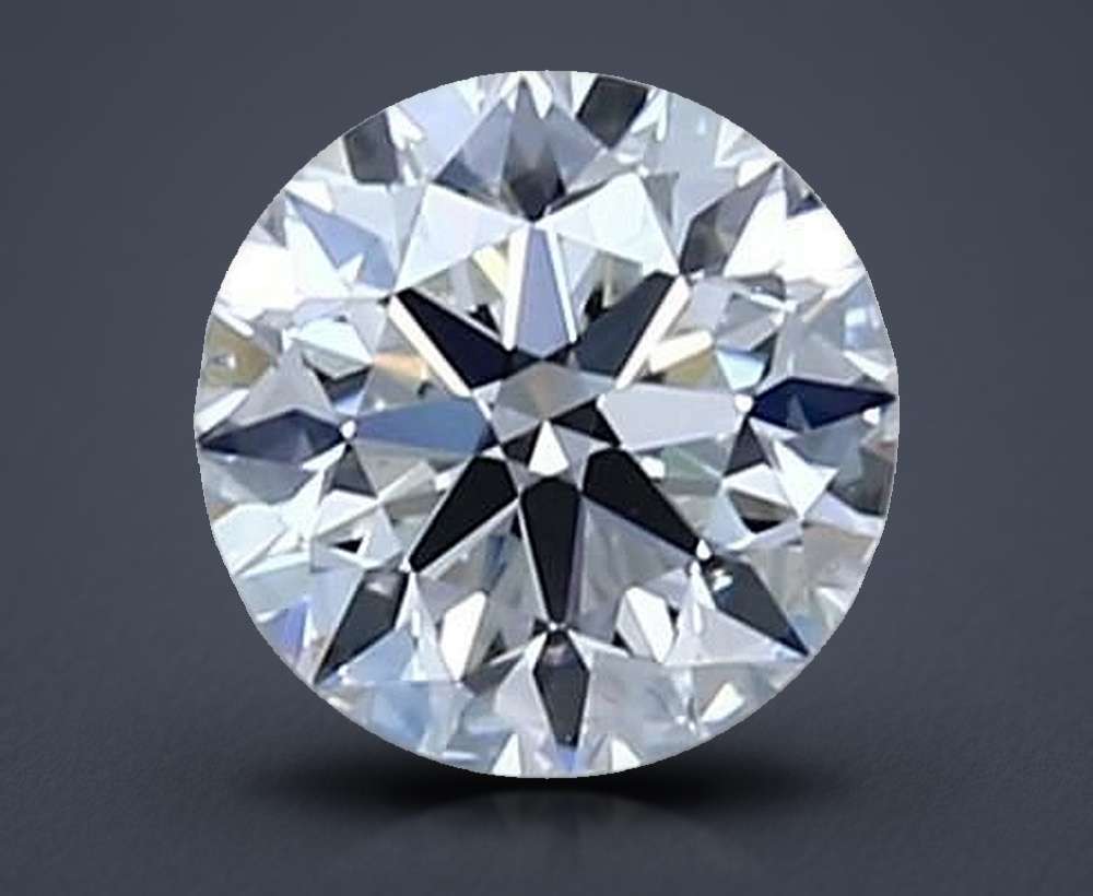 0.61 Carat Round Natural Diamond