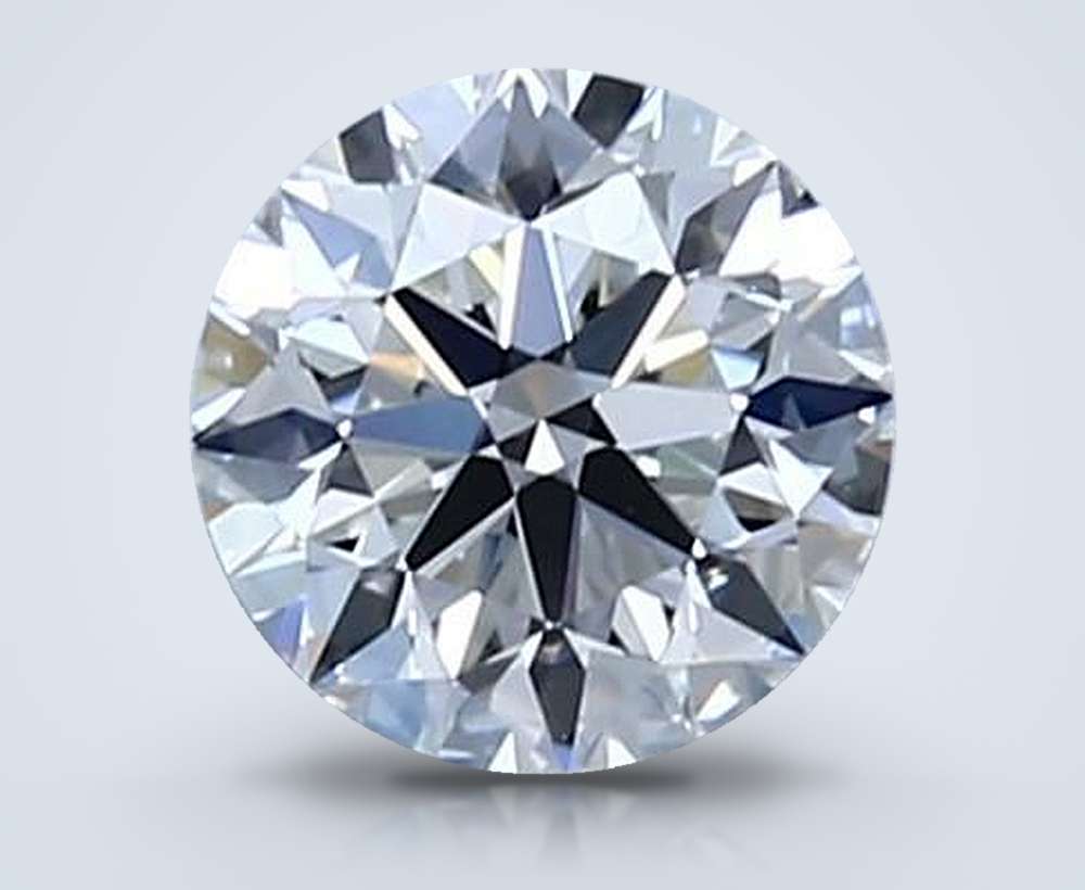 0.61 Carat Round Natural Diamond
