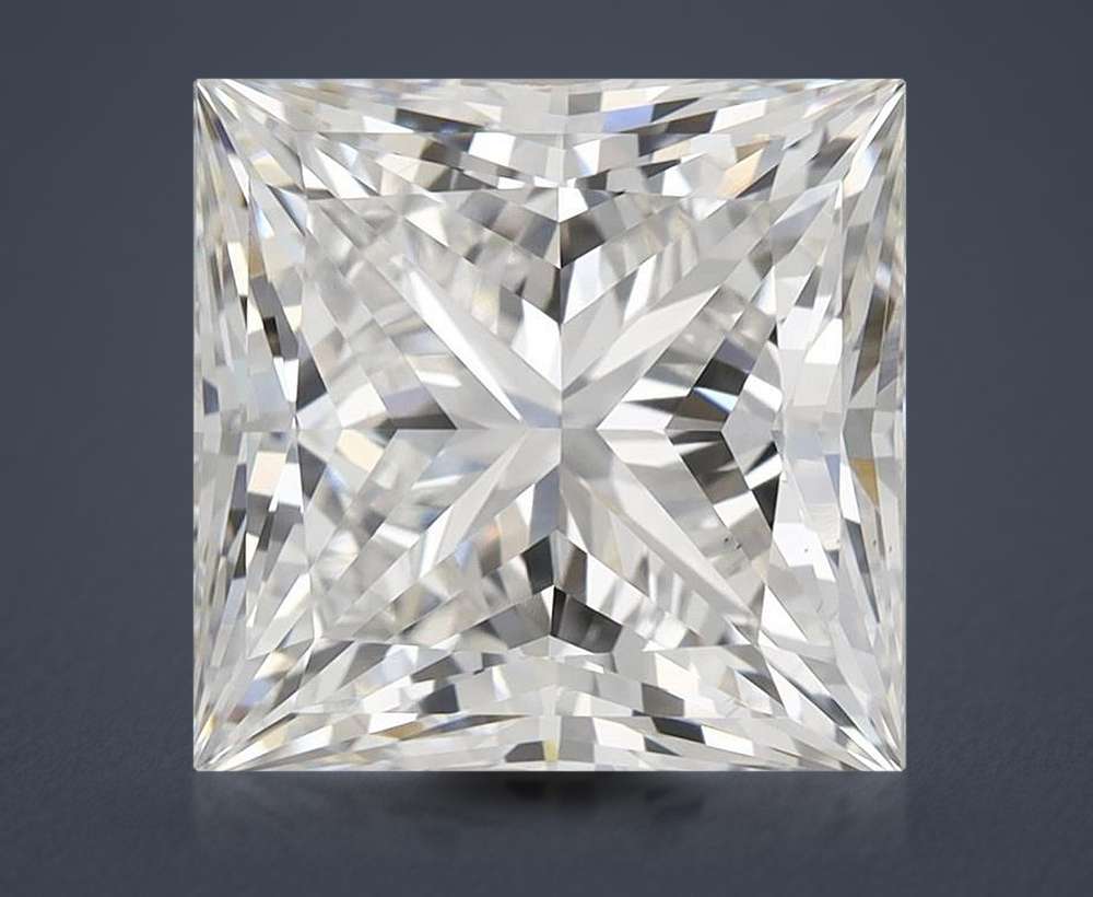 7.09 Carat Princess Lab Diamond