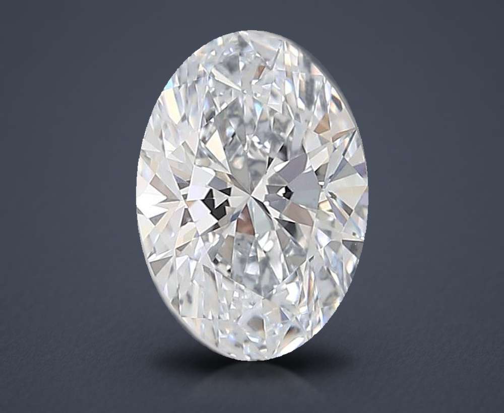 1.61 Carat Oval Lab Diamond