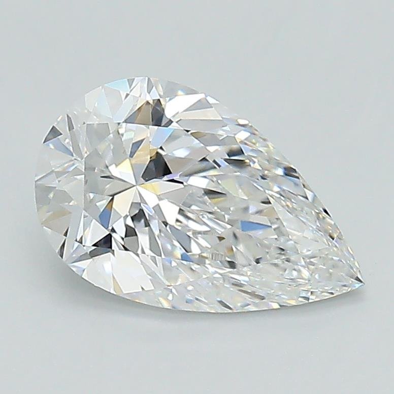 1.29ct E VS1 Rare Carat Ideal Cut Pear Lab Grown Diamond