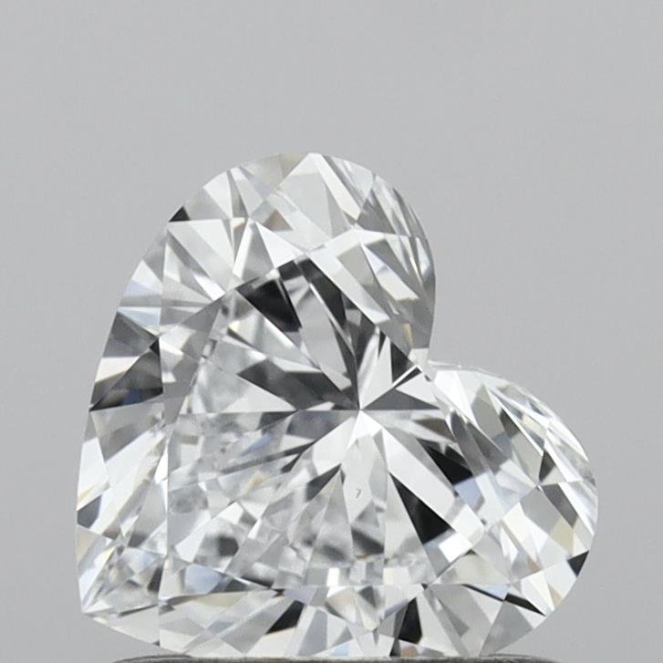 0.81ct D VS1 Rare Carat Ideal Cut Heart Lab Grown Diamond