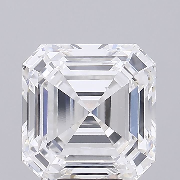 8.09ct F VS1 Rare Carat Ideal Cut Asscher Lab Grown Diamond