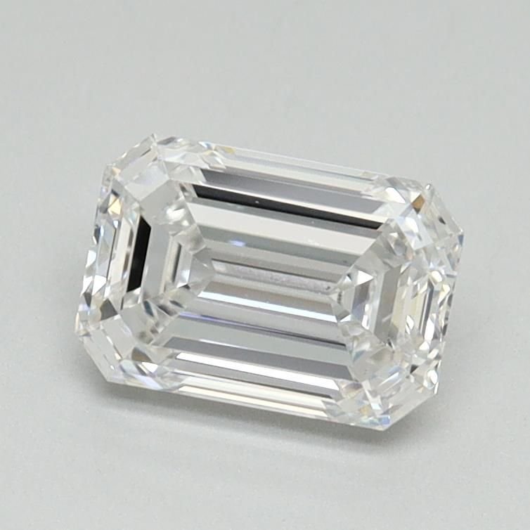 1.10ct D VS1 Rare Carat Ideal Cut Emerald Lab Grown Diamond