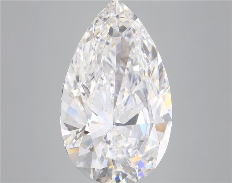 8.30ct F VVS1 Rare Carat Ideal Cut Pear Diamond