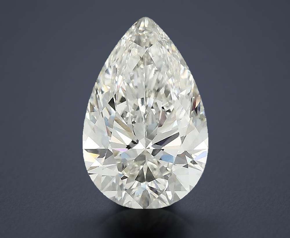 2.00 Carat Pear Lab Diamond