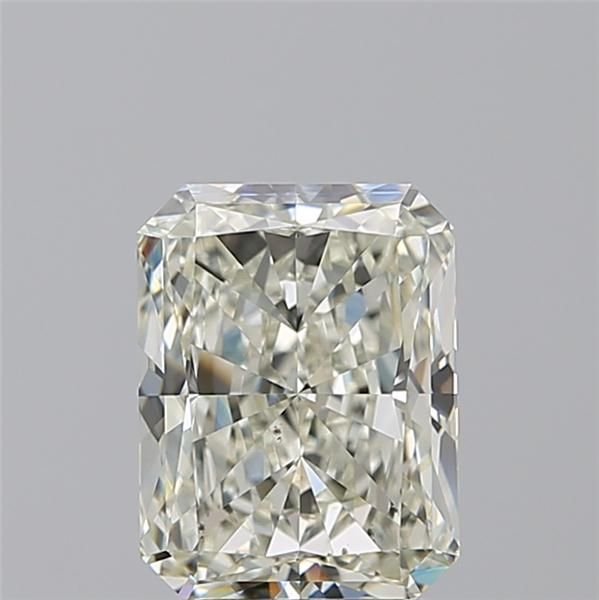 3.01ct K VS2 Rare Carat Ideal Cut Radiant Diamond