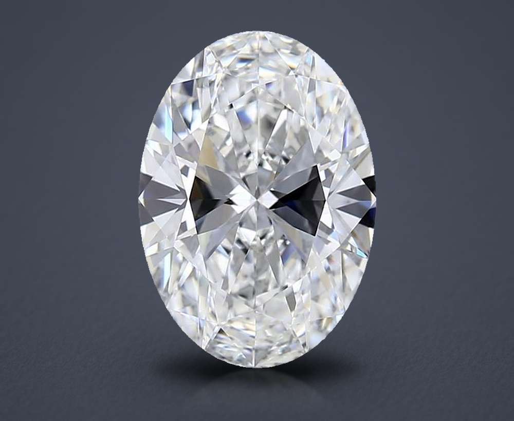 1.62 Carat Oval Lab Diamond