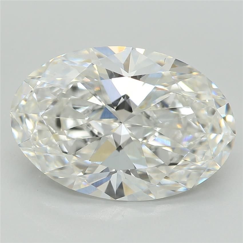 3.57ct E VS1 Rare Carat Ideal Cut Oval Lab Grown Diamond