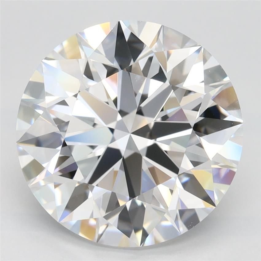 4.40ct D VVS1 Rare Carat Ideal Cut Round Lab Grown Diamond