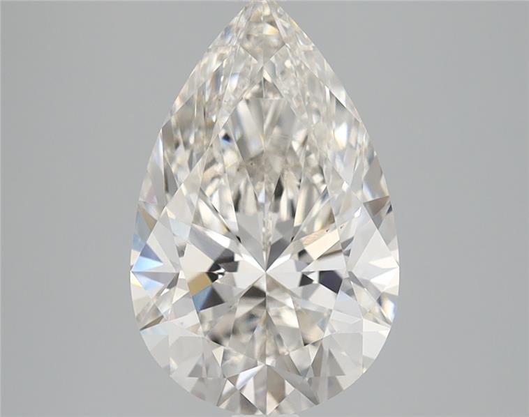 2.59ct H VS1 Rare Carat Ideal Cut Pear Lab Grown Diamond