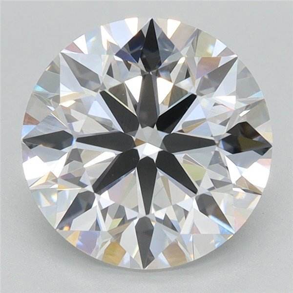 2.72ct D VVS2 Rare Carat Ideal Cut Round Lab Grown Diamond