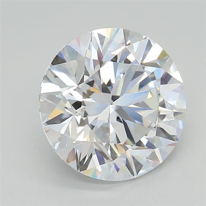 4.96ct D IF Rare Carat Ideal Cut Round Lab Grown Diamond