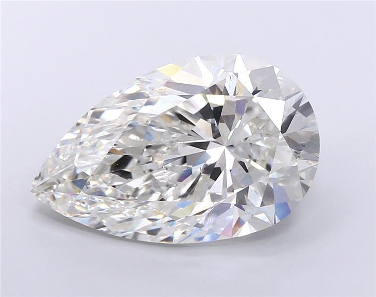 13.55ct G VS2 Very Good Cut Pear Lab Grown Diamond
