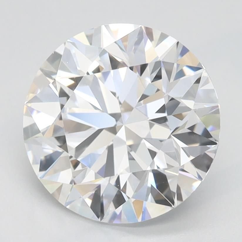 2.03ct D VVS1 Rare Carat Ideal Cut Round Lab Grown Diamond