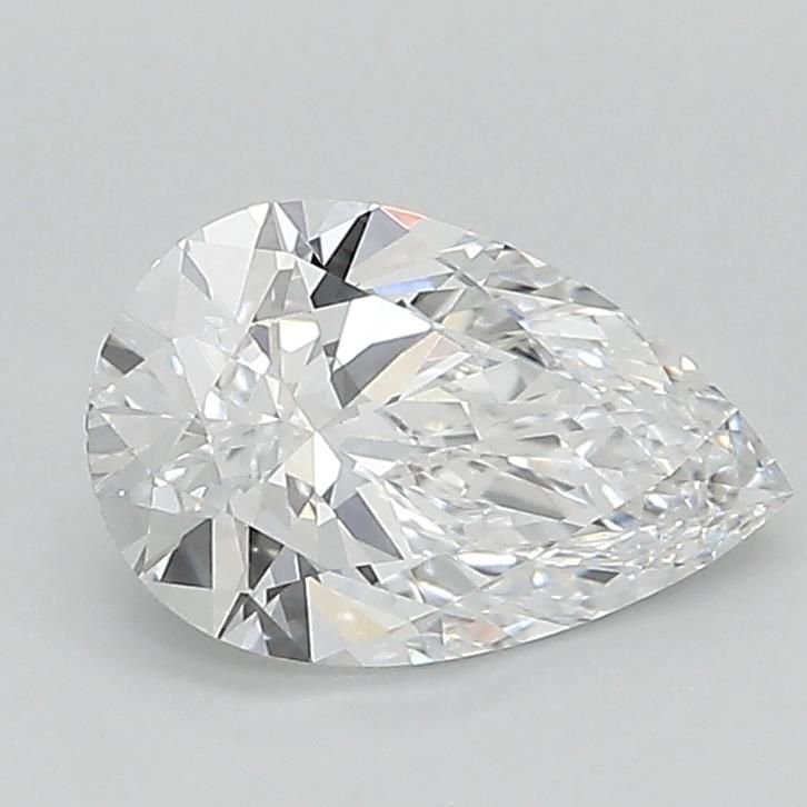 1.09ct D VVS2 Rare Carat Ideal Cut Pear Lab Grown Diamond