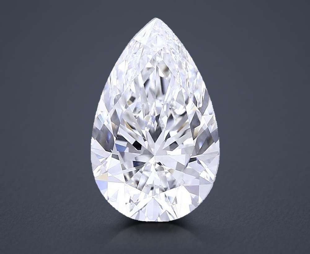 4.71 Carat Pear Lab Diamond