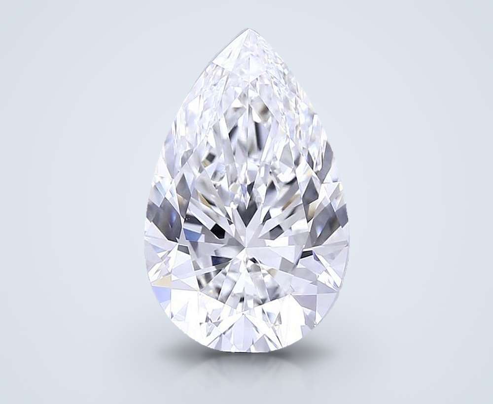 4.71 Carat Pear Lab Diamond