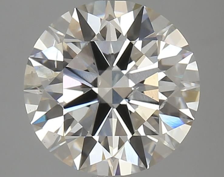 3.30ct G SI1 Rare Carat Ideal Cut Round Lab Grown Diamond