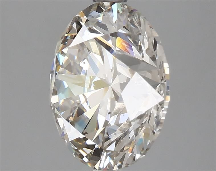 4.20ct H VS2 Rare Carat Ideal Cut Round Lab Grown Diamond