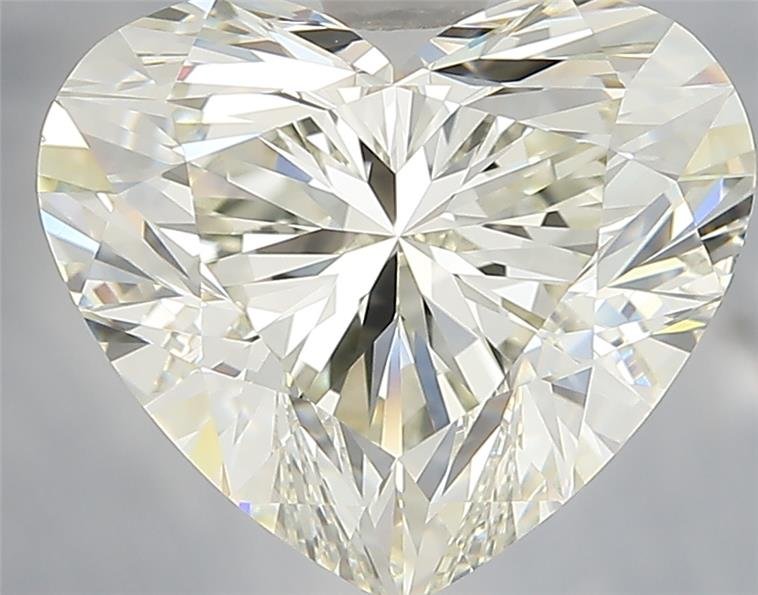 4.57ct J VVS1 Rare Carat Ideal Cut Heart Diamond