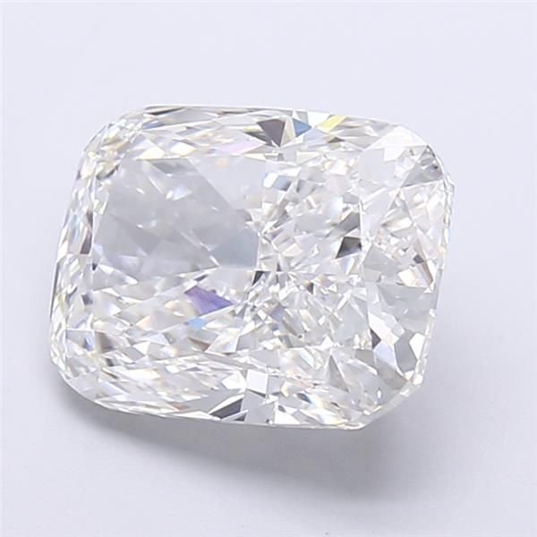 7.76ct E VVS2 Rare Carat Ideal Cut Cushion Lab Grown Diamond