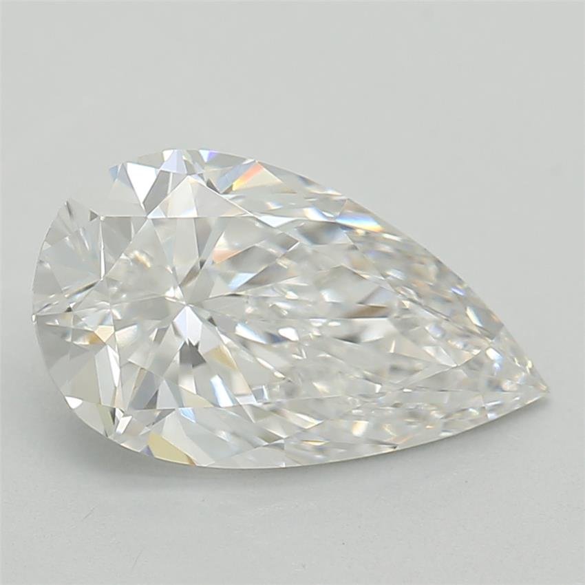 1.02ct E VS1 Rare Carat Ideal Cut Pear Lab Grown Diamond