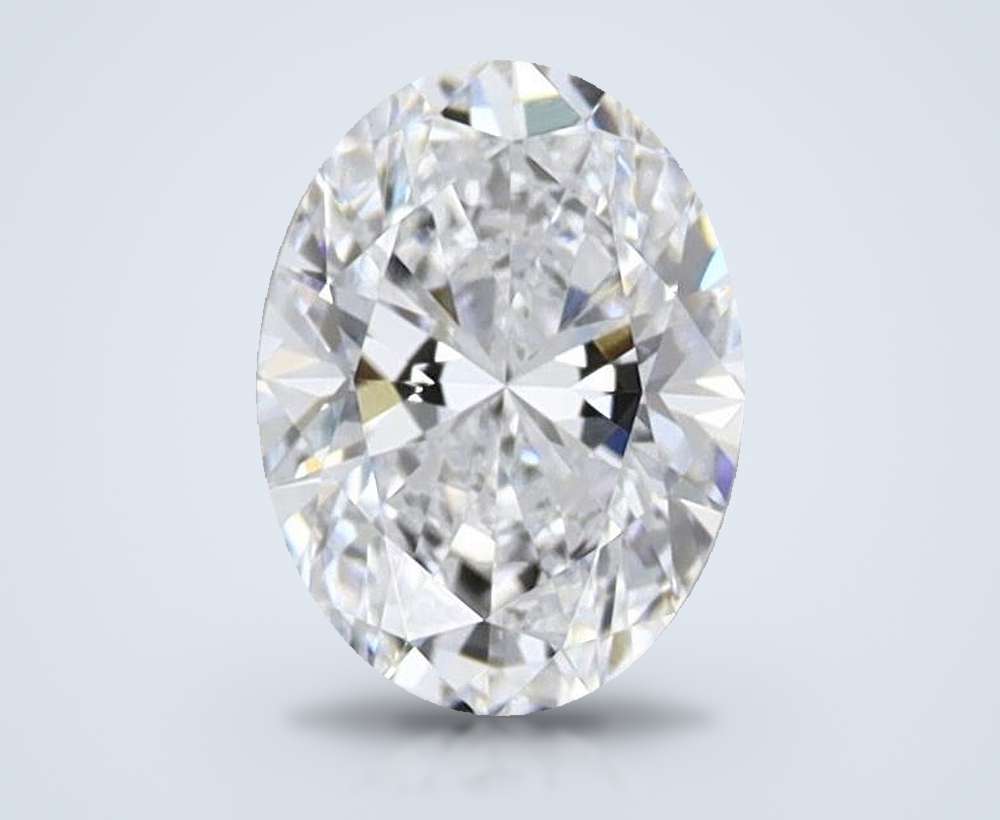 0.56 Carat Oval Lab Diamond