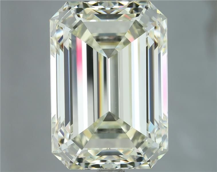 7.00ct J IF Rare Carat Ideal Cut Emerald Diamond