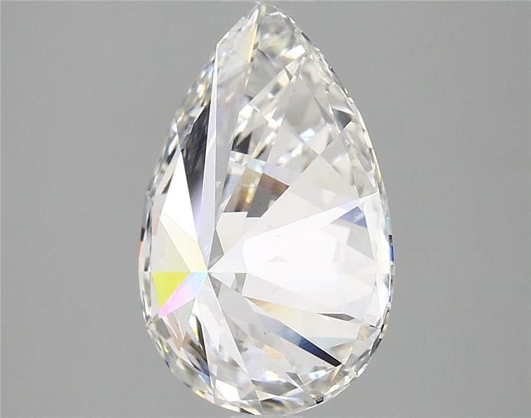 3.09ct E VS2 Very Good Cut Pear Lab Grown Diamond