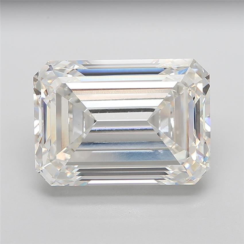 20.26ct G VVS2 Rare Carat Ideal Cut Emerald Lab Grown Diamond