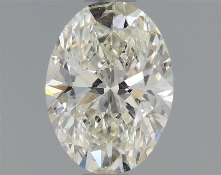 0.91ct K SI1 Very Good Cut Oval Diamond