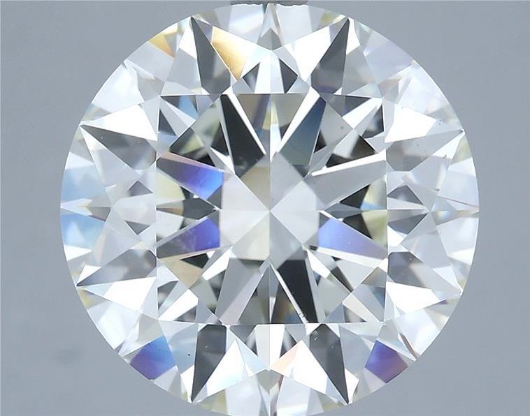 8.06ct I VS2 Rare Carat Ideal Cut Round Diamond