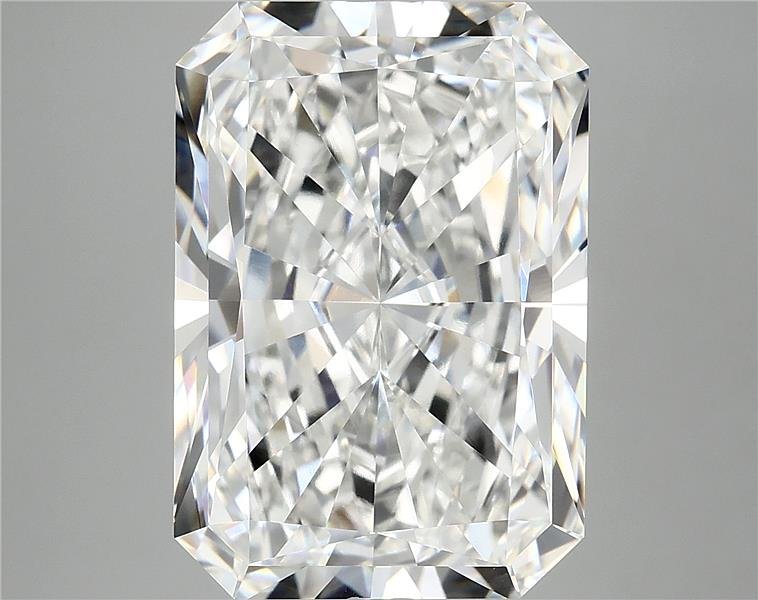 10.40ct F VVS2 Rare Carat Ideal Cut Radiant Lab Grown Diamond