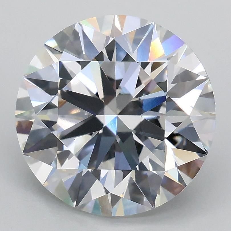 3.05ct E VS1 Rare Carat Ideal Cut Round Lab Grown Diamond