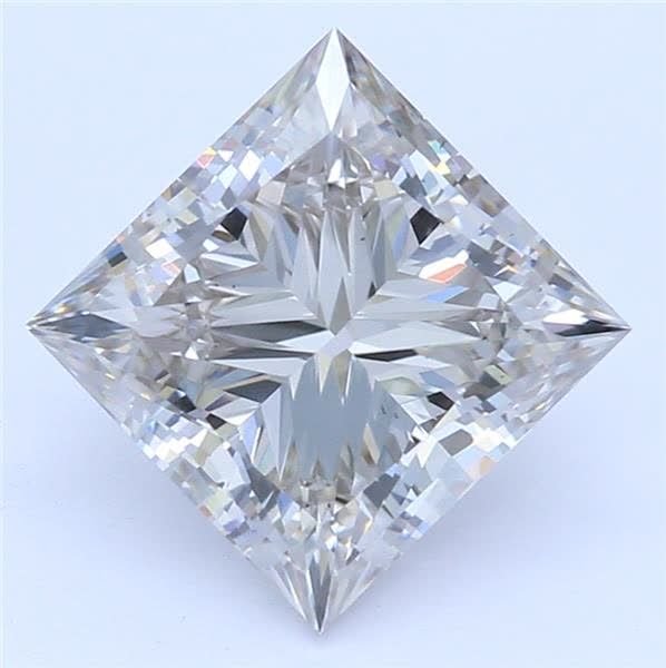 1.34ct H VS1 Rare Carat Ideal Cut Princess Lab Grown Diamond