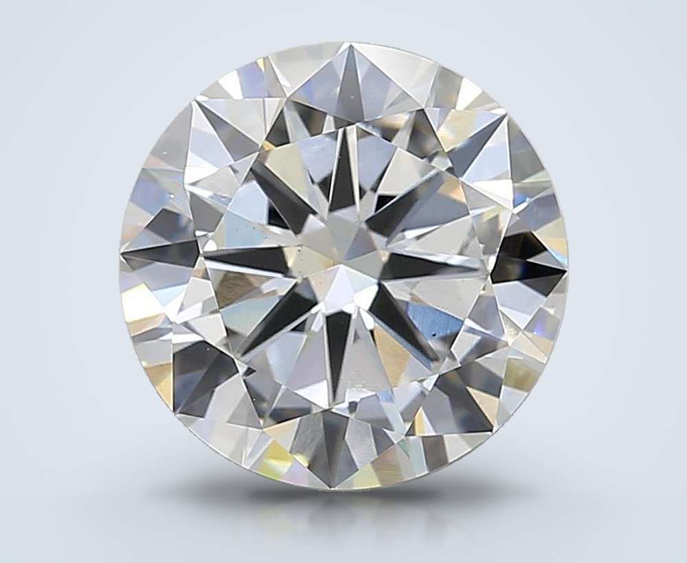 4.92 Carat Round Lab Diamond