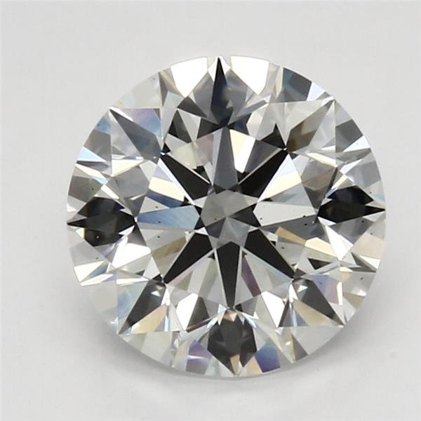 2.22ct F VS2 Rare Carat Ideal Cut Round Lab Grown Diamond