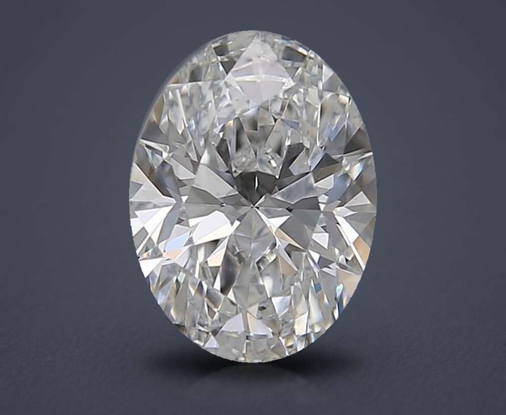 1.00 Carat Oval Lab Diamond