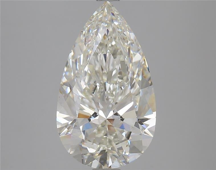 4.09ct I VS1 Rare Carat Ideal Cut Pear Lab Grown Diamond