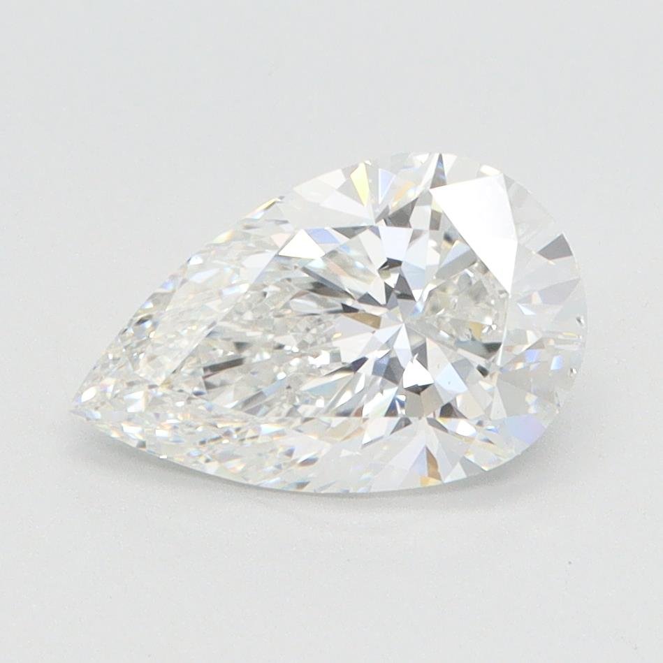 1.59ct F VS2 Rare Carat Ideal Cut Pear Lab Grown Diamond