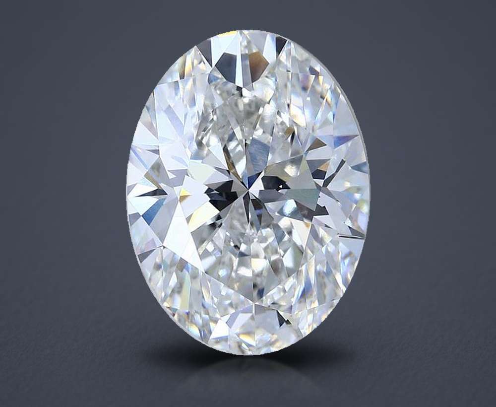 9.18 Carat Oval Lab Diamond