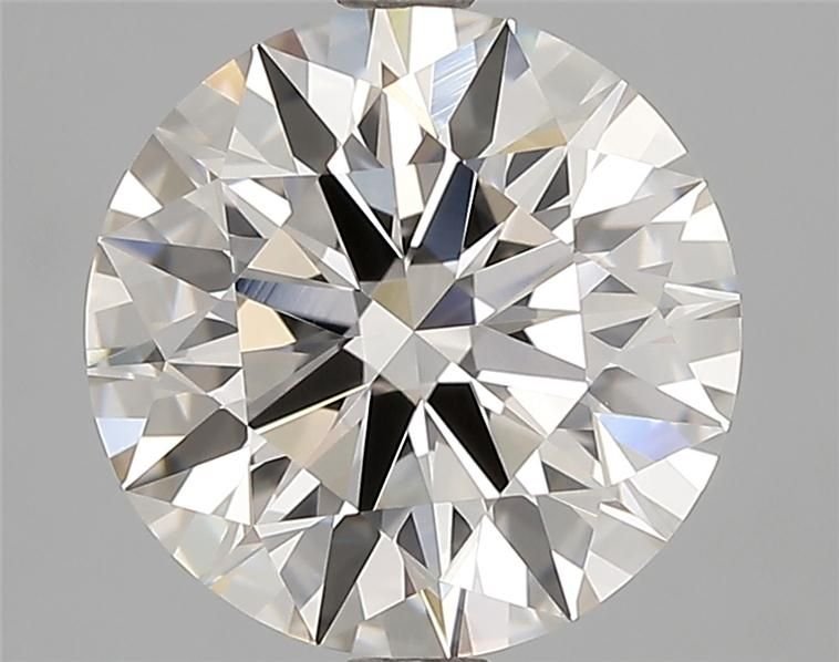 2.65ct I IF Rare Carat Ideal Cut Round Diamond