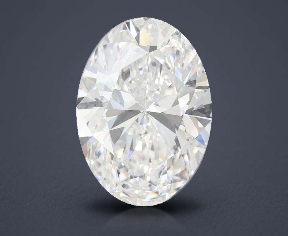 4.05 Carat Oval Lab Diamond