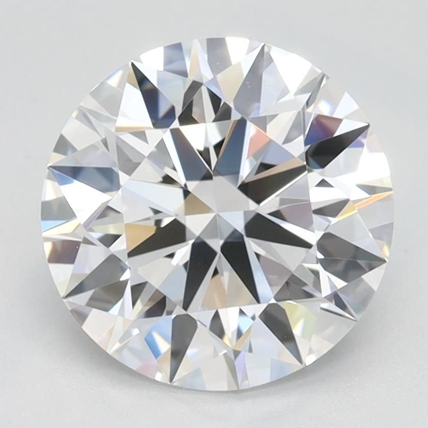 2.07ct D VVS1 Rare Carat Ideal Cut Round Lab Grown Diamond