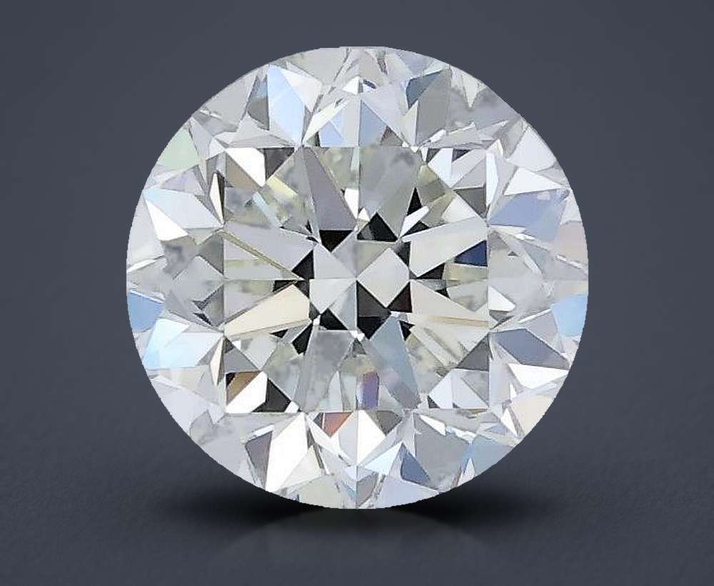 0.90 Carat Round Natural Diamond